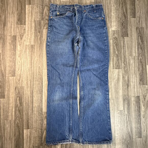 Vintage Levi’s 505 Orange Tab Red Selvedge Straight Leg USA Made Denim Jeans - Picture 1 of 16